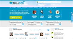 Desktop Screenshot of facesoflyme.com